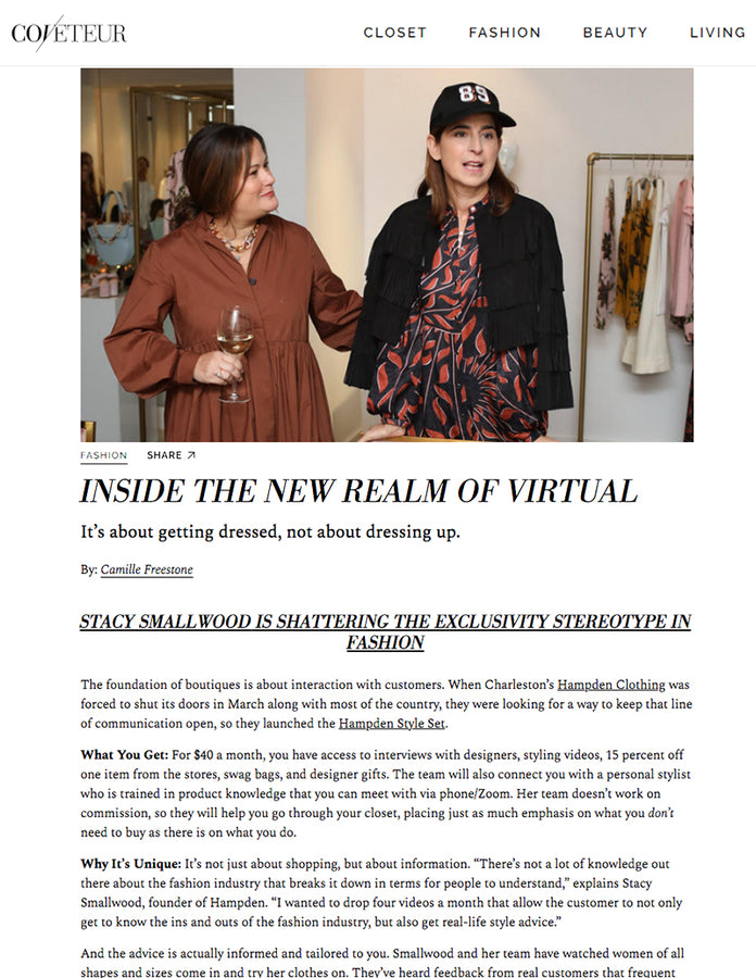 Stacy on The New Realm of Virtual Styling