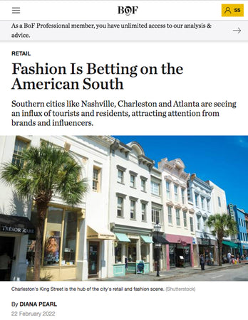 Fashion Is Betting on the American South