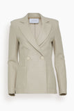 Harris Wharf Jackets Double Breasted Blazer in Sand