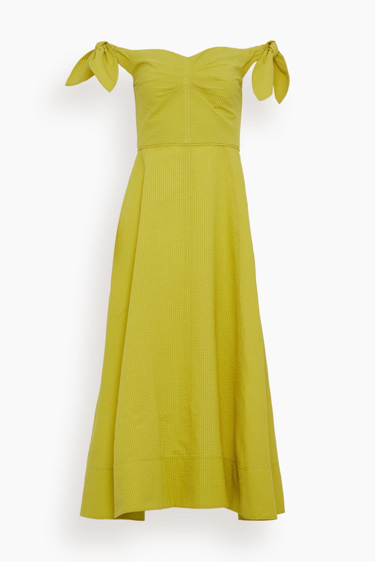 Tanya Taylor Dresses Ashland Dress in Lime (TS)