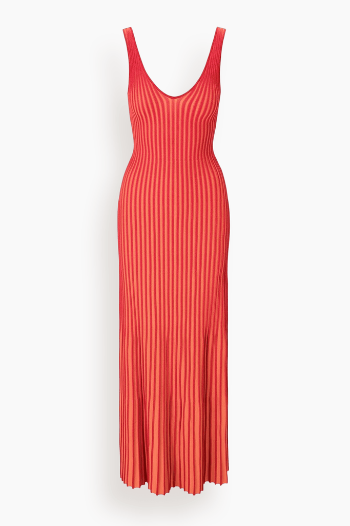 Staud Claretta Dress in Sunburst – Hampden Clothing