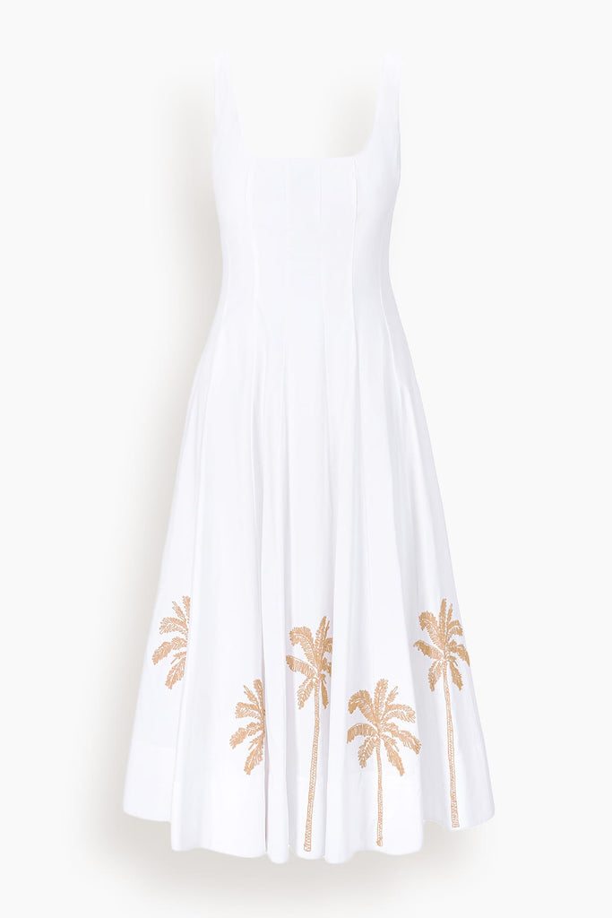knee length dresses for ladies Staud Black Wells Dress main image 1