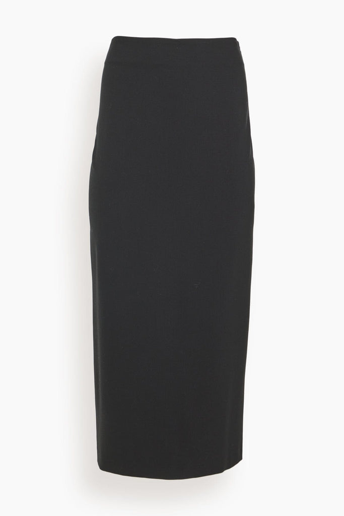 Loulou Studio Samos Skirt in Black – Hampden Clothing