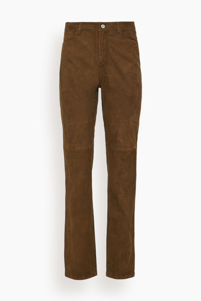 Proenza Schouler White Label Maxine Pant in Wood – Hampden Clothing