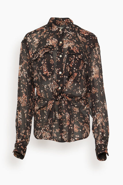 Isabel Marant Tops Cathy Blouse in Black