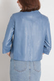 Marni Jackets Leather Jacket in Opal Marni Leather Jacket in Opal