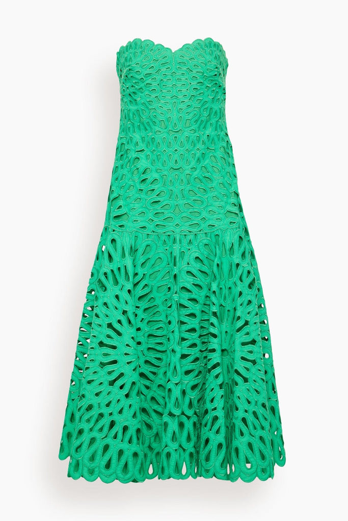 Simkhai Florence Midi Dress in Parakeet – Hampden Clothing