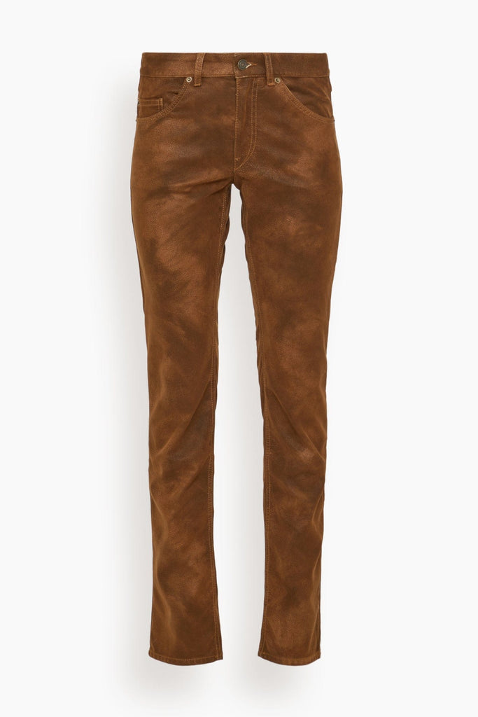 Isabel Marant Etoile Kelsie Pant in Tabacco – Hampden Clothing