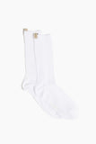 Comme Si Socks Yves Sock in White