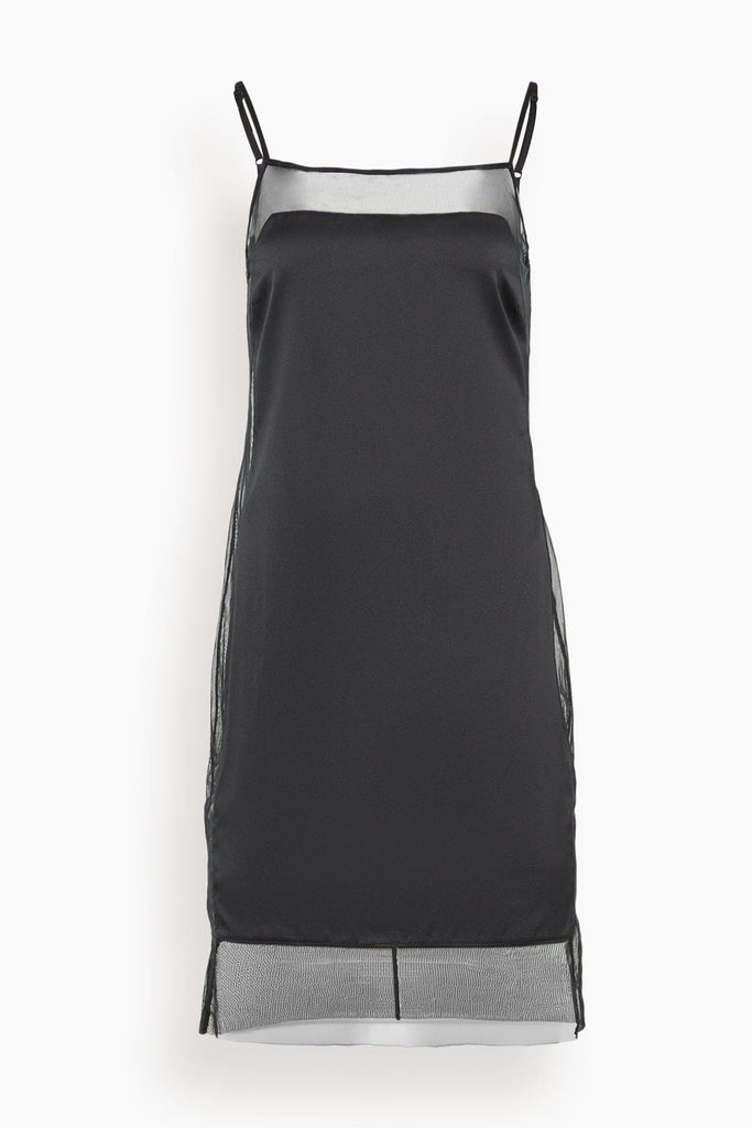 Kiki de Montparnasse Maxim Mini Slip Dress in Black – Hampden Clothing