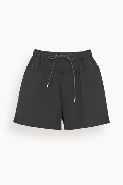 Suiting Shorts in Black