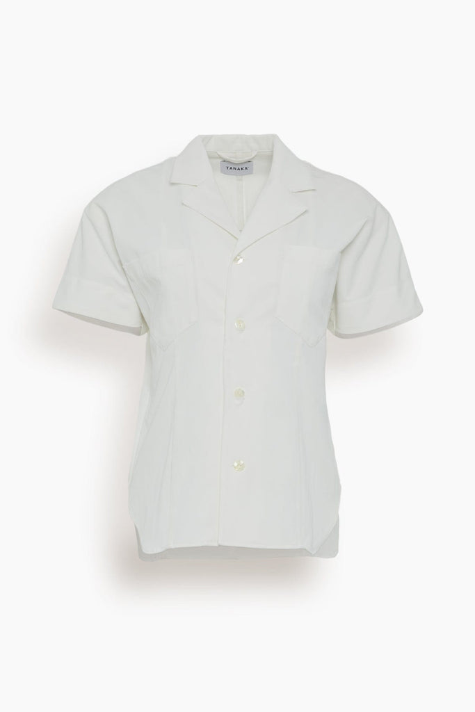 Southern French Shirt in White – Hampden Clothing