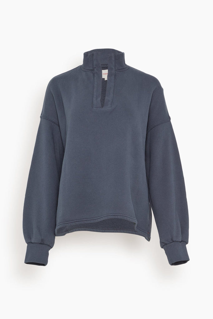 Reid Sweatshirt in Hudson Blue