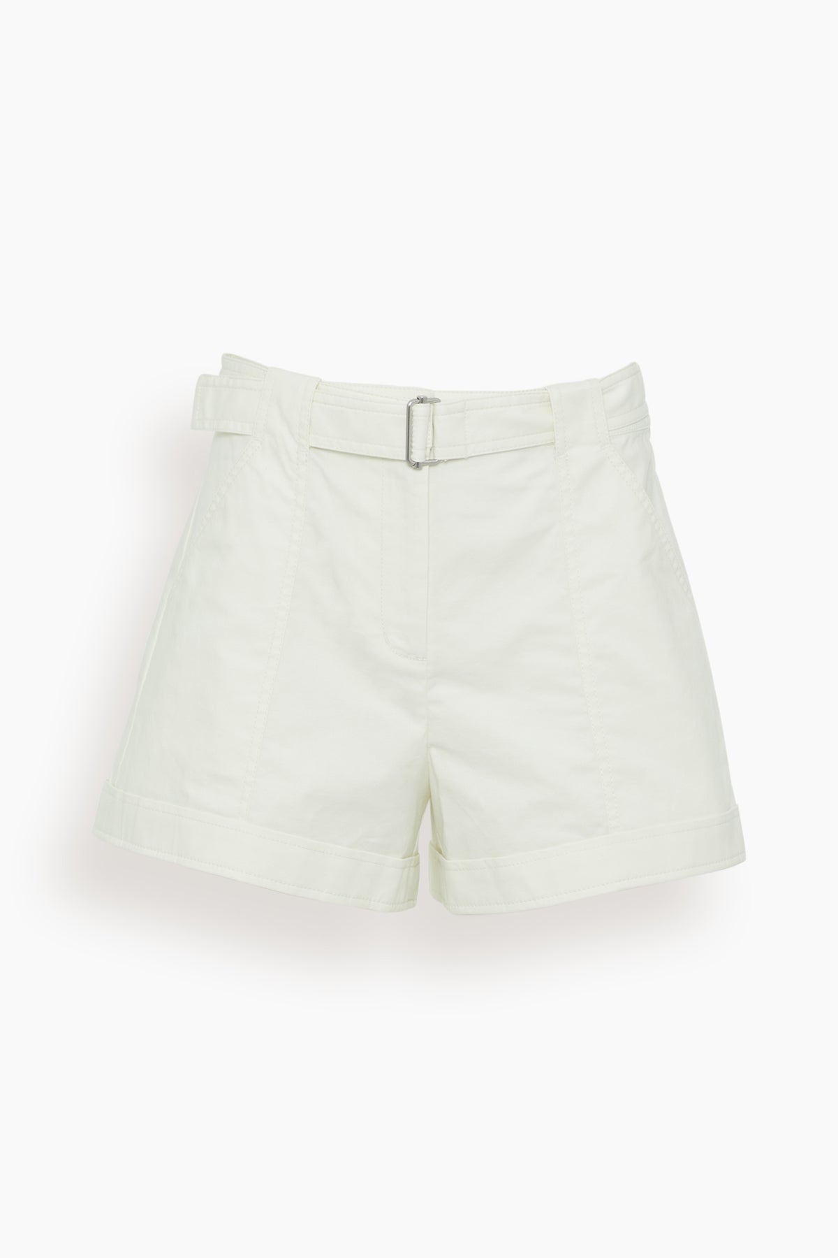 Simkhai Shorts Lourie Belted Shorts in White