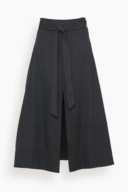 Tanya Taylor Skirts Hudson Skirt in Black