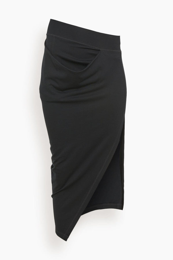 JW Anderson Asymmetric Draped Skirt in Black – Hampden Clothing