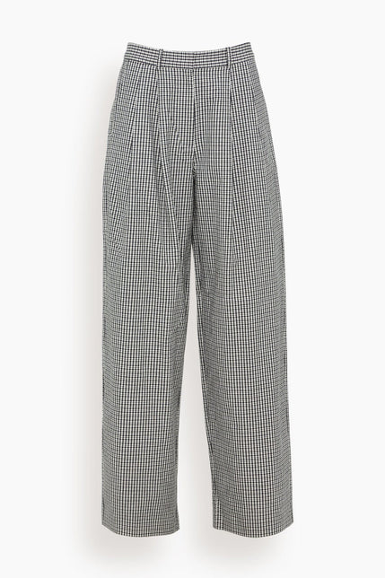 Proenza Schouler White Label Pants Helena Pant in Black/Ivory