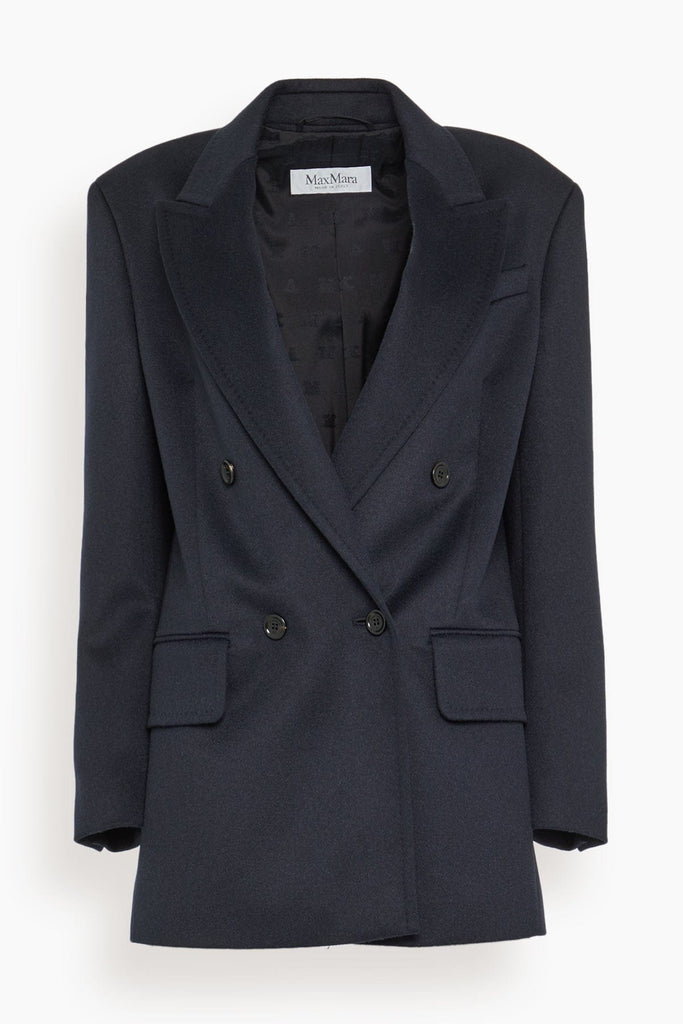 Max Mara Olimpia Jacket in Ultramarine – Hampden Clothing