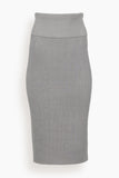Proenza Schouler White Label Skirts Willow Skirt in Fog/Off White