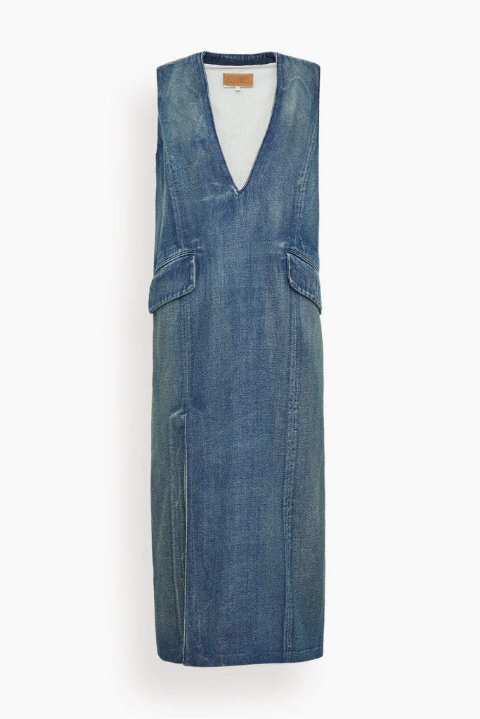 【送料&関税込】MM6 Maison Margiela Denim Dress Distressed Denim Dress by MM6 Maison Margiela | Rent the Runway