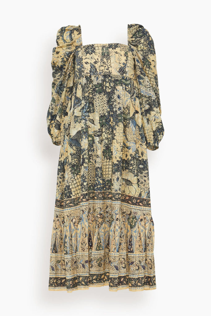 送関込■Ulla Johnson■Natilda コットンブレンドマキシドレス Ulla Johnson Natilda Dress in Bellflower – Hampden Clothing