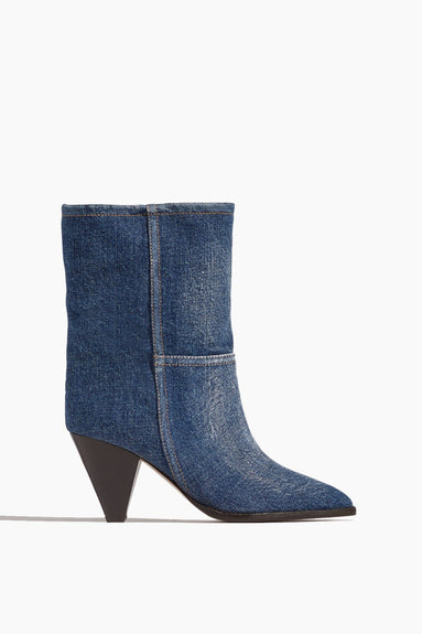 Isabel Marant Shoes Ankle Boots Rouxa Boot in Washed Blue