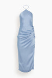 Simkhai Dresses Hansel Gown in Marina Blue
