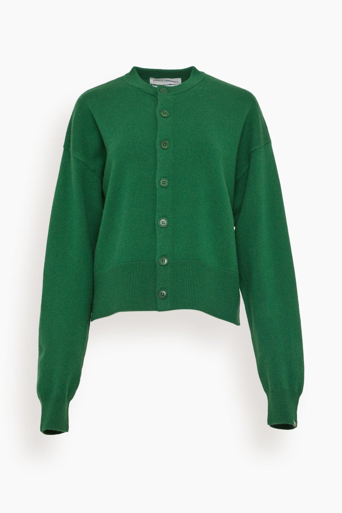 Extreme Cashmere Sweaters Chou Cardigan in Weed