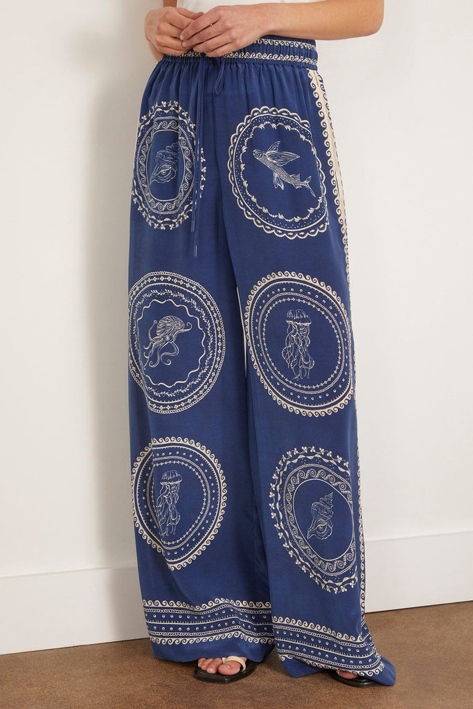 Ultramarine Modal Silk Breeze Pants