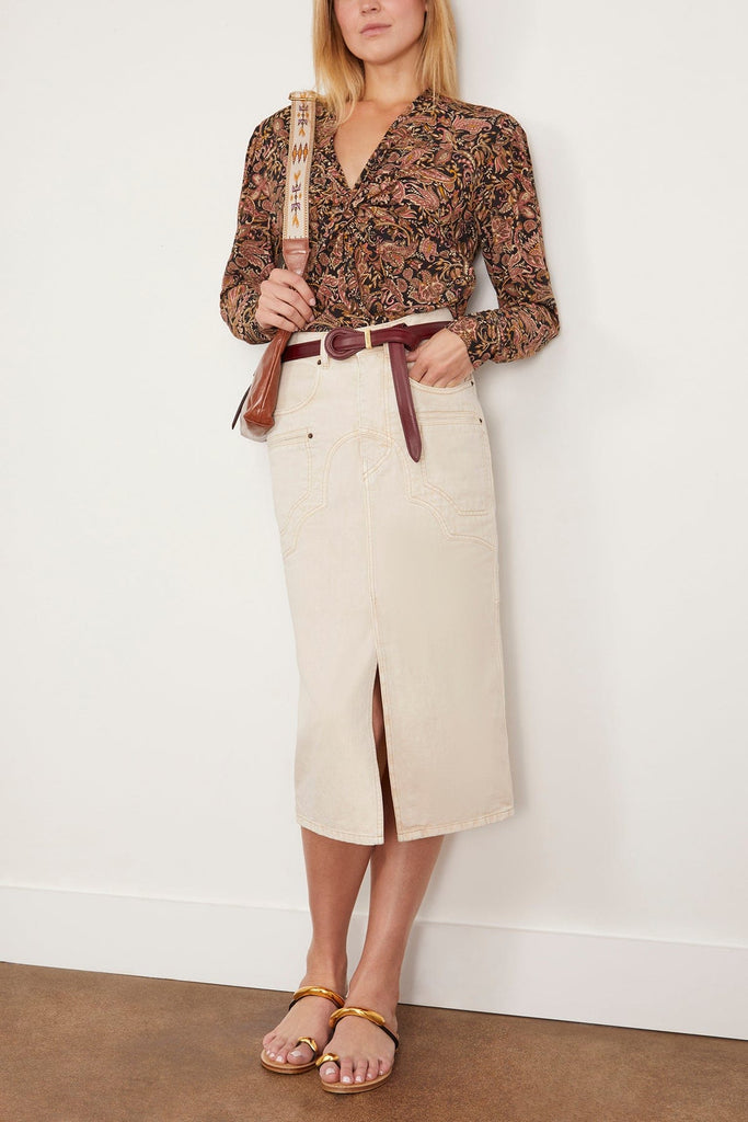 イザベルマラン Isabel Marant Britt Midi Skirt Isabel Marant 