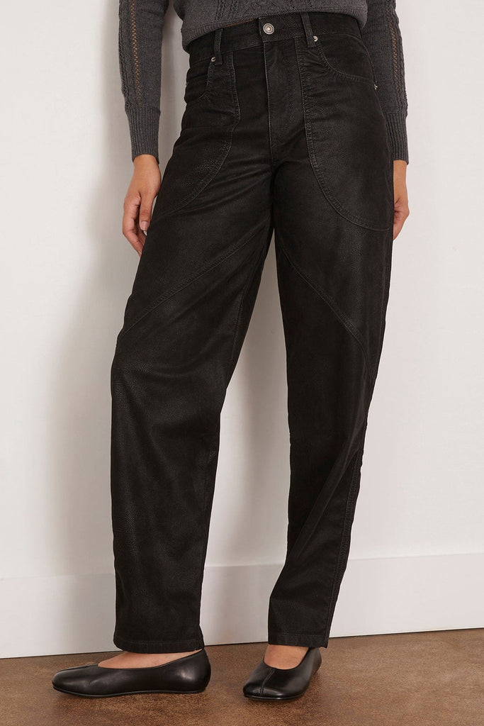 Isabel Marant Etoile Kelvina Pant in Black – Hampden Clothing