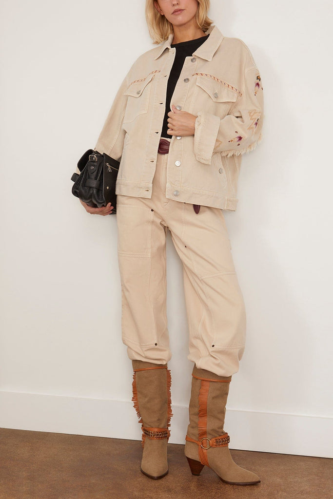 ブルゾン Marant Etoile Jacket Manona MANONA JACKET Woman dark gray | ISABEL MARANT Official