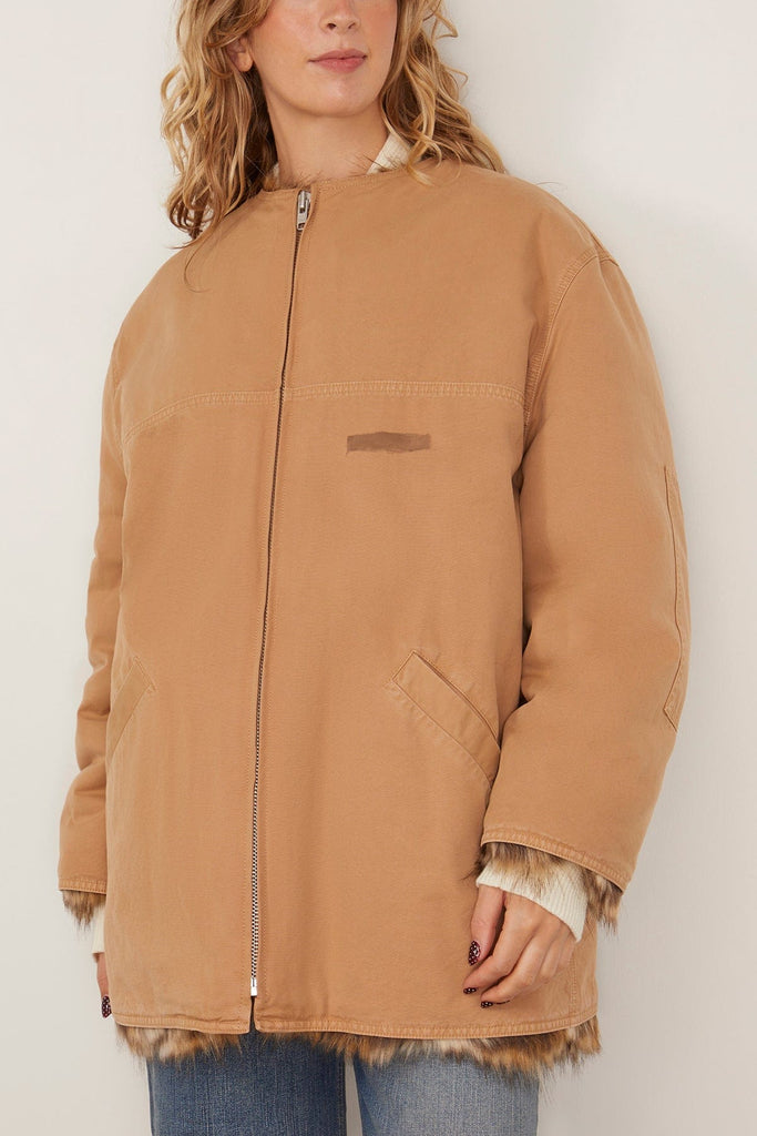 MM6 Maison Margiela Sports Jacket in Ocre – Hampden Clothing