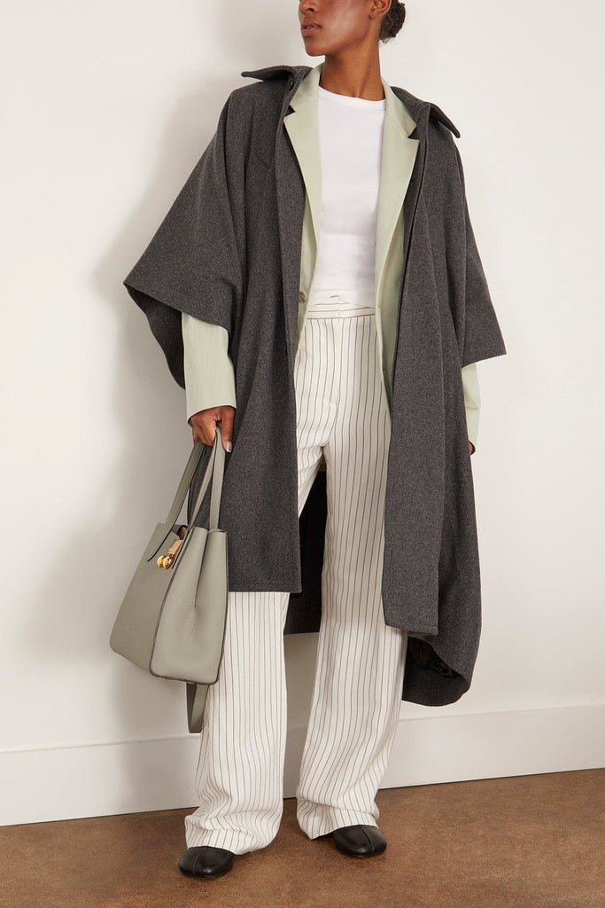 MM6 Maison Margiela Trench Coat in Dark Melange – Hampden Clothing
