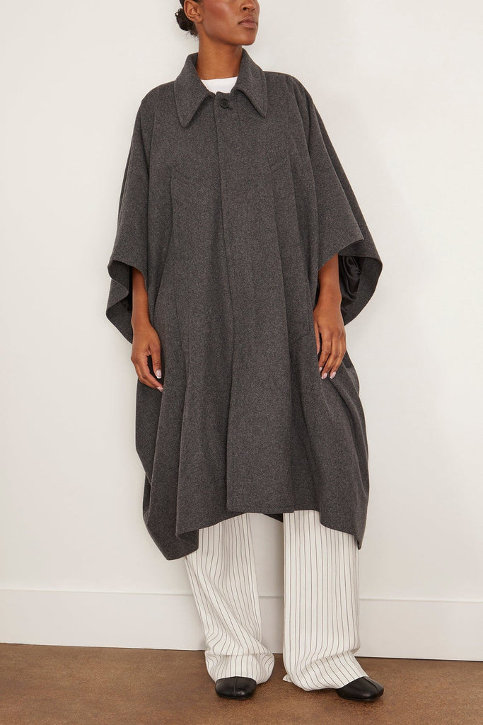 MM6 Maison Margiela Trench Coat in Dark Melange – Hampden Clothing