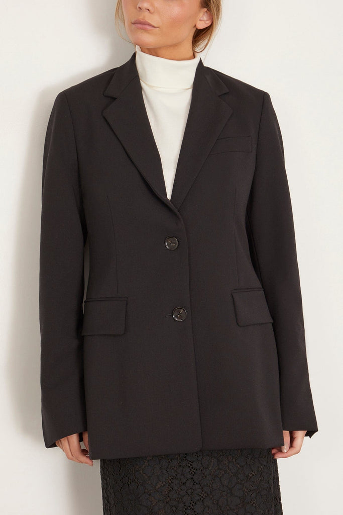 ジャケット PROENZA SCHOULER Women Outer R2422003 AY179 001 Black Proenza Schouler Eva Jacket in Black – Hampden Clothing