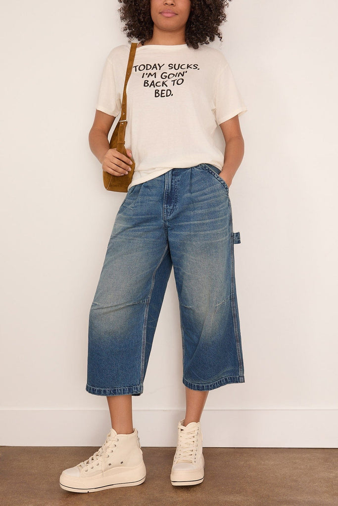 R13 Crop Wide Leg Carpenter in Depot Blue – Hampden Clothing