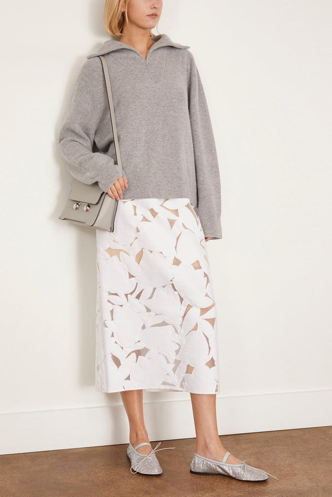 TIbi Adelle Fil Coupe Pencil Skirt スカート Tibi Adelle Fil Coupe Pencil Skirt Black