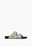 Isabel Marant Shoes Strappy Flat Sandals Lennyo Sandal in Chalk