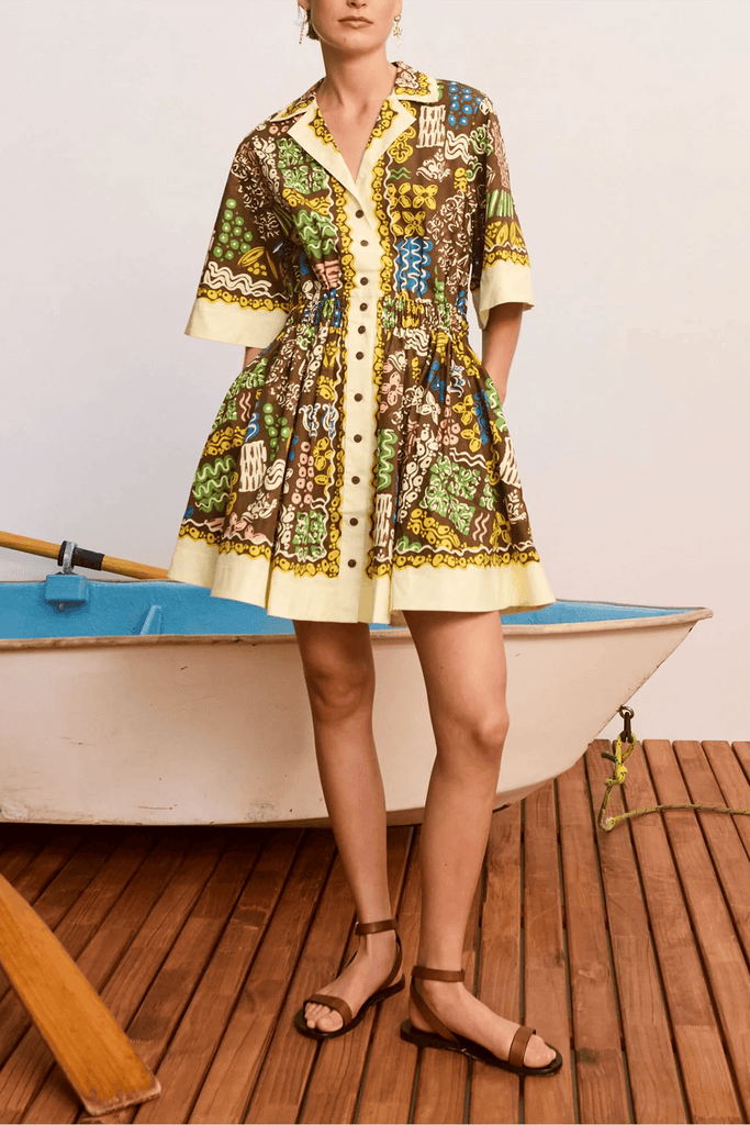 alemais short dress Multi Sunlounge Mini Dress
