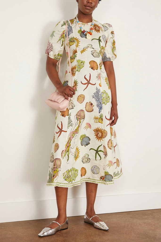 Sea Midi Dress in Cream (TS)