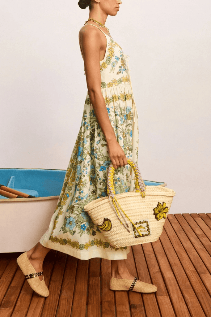 Alemais Sophia Midi Dress in Multi – Hampden Clothing