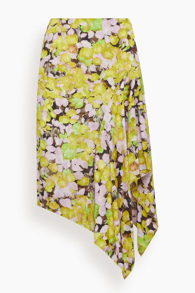 Dries Van Noten Saxo Tris Skirt in Yellow – Hampden Clothing