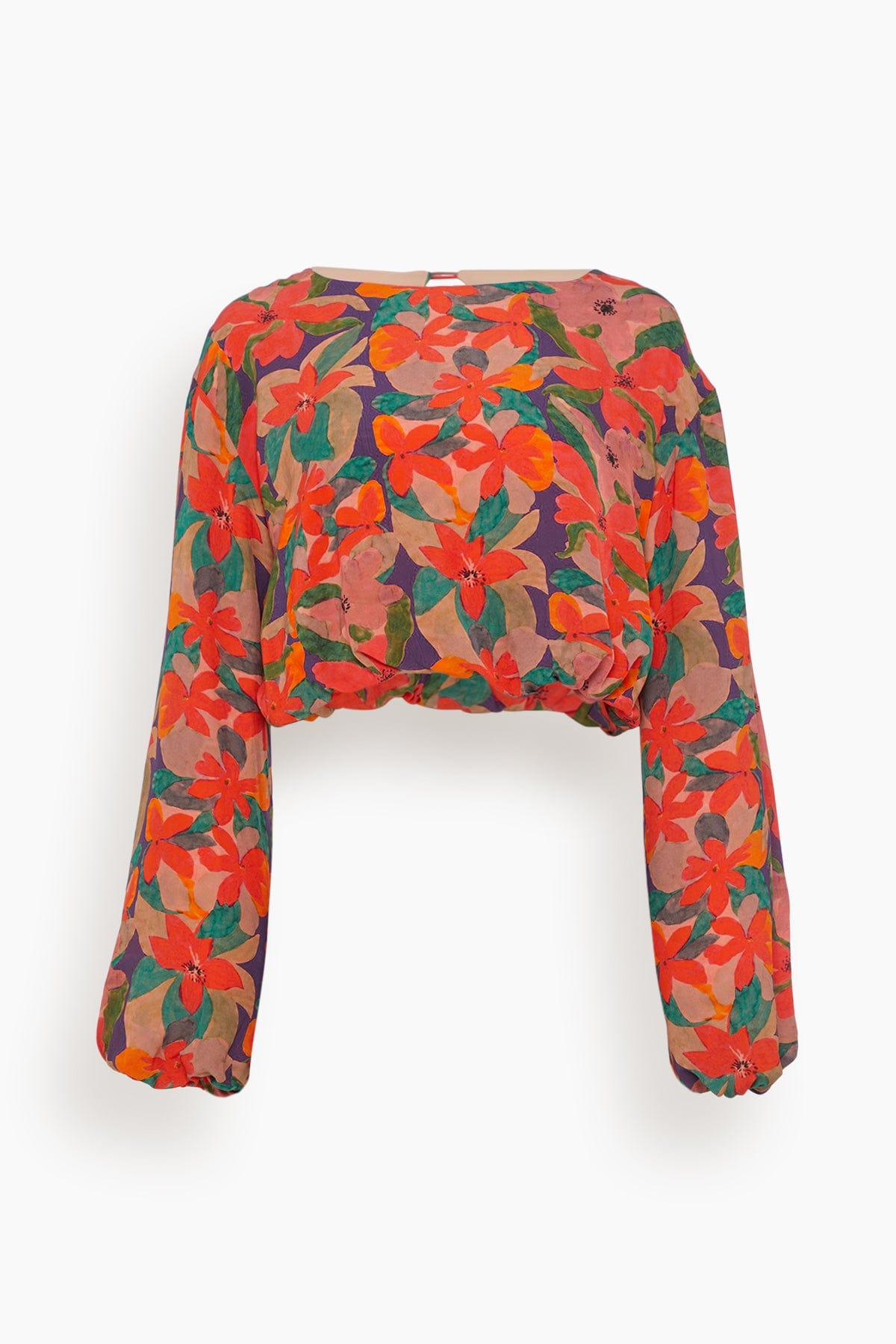 Solid & Striped Tops Ashling Top in Floral Print