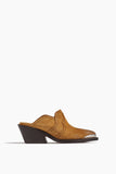 Dorothee Schumacher Mules Waxed Statement Mule in Camel