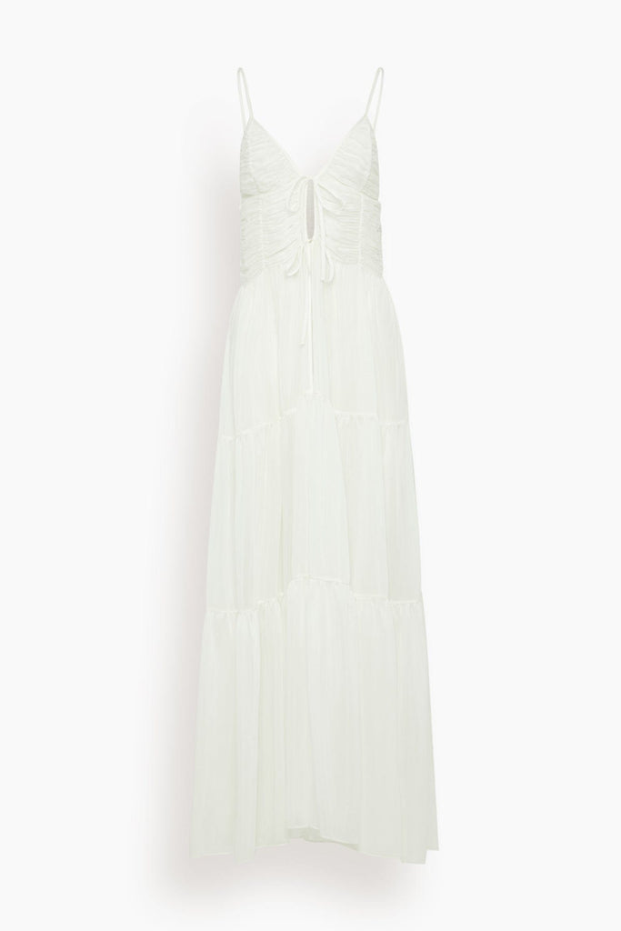 MORE NOIR - MORE NOIR Maeve Dress in White M