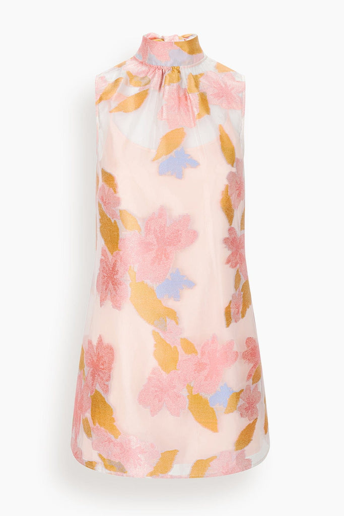 staud albee mini dress STAUD, Albee Mini Dress in Spring Day, Size XS