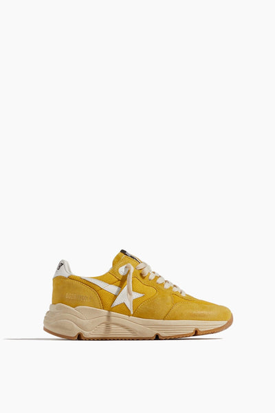 Running Sneaker in Honey/White