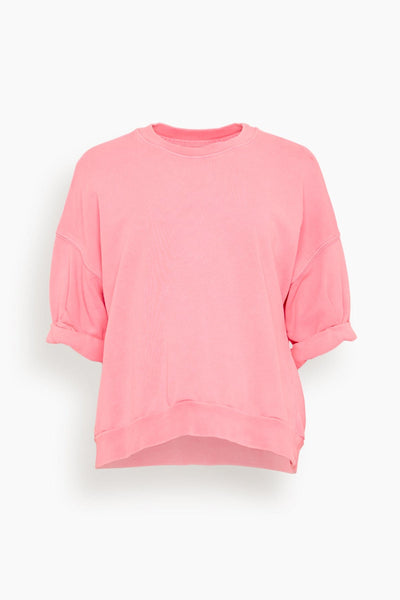 Trixie Sweatshirt in Pink Torch