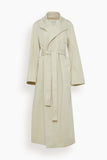 Rohe Coats Long Wrap Trench in Sand
